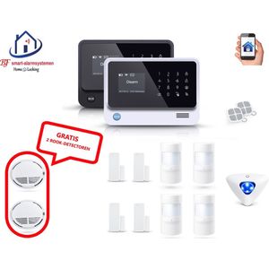 Home-Locking draadloos smart alarmsysteem wifi,gprs,sms set 71 AC-05