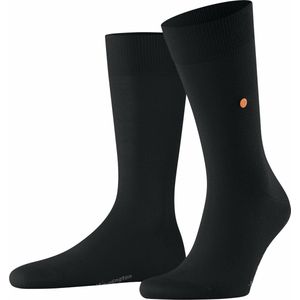 Burlington Lord one-size Organisch Katoen sokken heren zwart - Maat 46-50