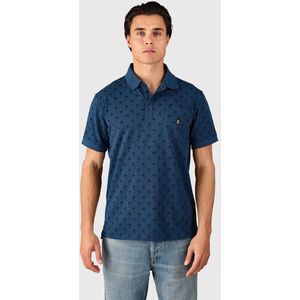 Brunotti Addax-AO Heren Polo | Nachtblauw - L