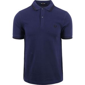 Fred Perry - Polo M3600 Donkerblauw S28 - Slim-fit - Heren Poloshirt Maat XL