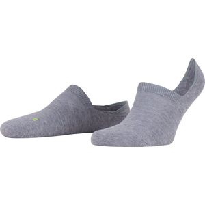 FALKE Cool Kick anatomische pluche zool functioneel garen footies Unisex grijs - Maat 44-45