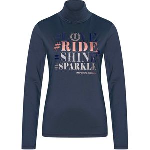 Imperial Riding - Turtleneck Hashtag - Jersey Tech-Top - Navy - Maat XL