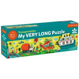 My very long puzzel Transportation - 30st | Mudpuppy