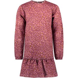 Meisjes jurk panter print roze - Denise - Delight panter