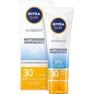 NIVEA SUN Zonnematerende gezichtscrème SPF 30, 50 ml