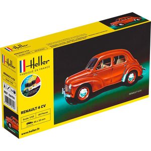 Heller - 1/43 Starter Kit Renault 4 Cvhel56174 - modelbouwsets, hobbybouwspeelgoed voor kinderen, modelverf en accessoires