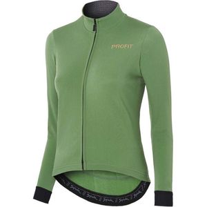Spiuk Profit Cold&rain Winter Jersey Met Lange Mouwen Groen XS Vrouw