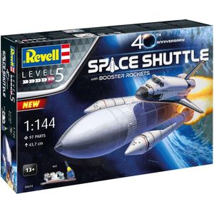 1:144 Revell 05674 Space Shuttle & Booster Rockets - 40th Anniversary