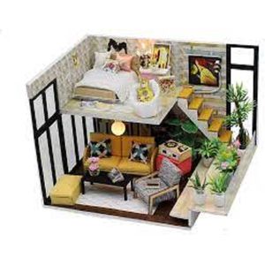 Miniatuurhuisje - bouwpakket - Miniature huisje - Diy dollhouse - Cynthia's Holiday