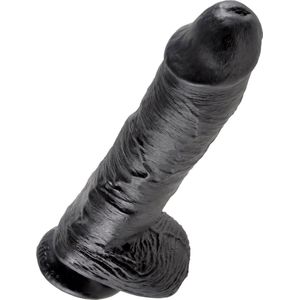 Pipedream King Cock realistische dildo Cock - With Balls bruin - 10,51 inch