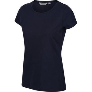 Regatta T-shirt Carlie Dames Katoen Navy Maat 36