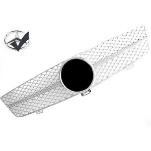 Grill Sport Kühlergrill passt für Mercedes W219 CLS 2008-2010 Chrom