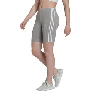 adidas Sportswear Essentials 3-Stripes Fietsshort - Dames - Grijs- XL