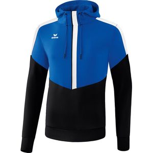 Erima Sweatshirt Squad Heren Polyester Blauw/zwart Maat Xl