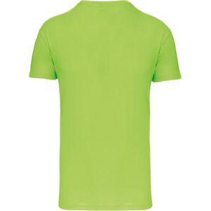 Limoengroen T-shirt met ronde hals merk Kariban maat 3XL