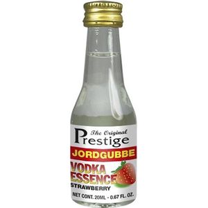 Prestige - Jordgubbe vodka / Aardbei wodka essence - 20 ml