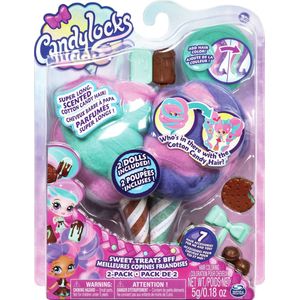 Spin Master Candylocks Sweat Trearts BFF met 2 Poppen Assorti