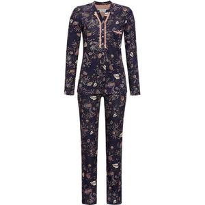 Ringella Pyjama lange broek - 286 Blue - maat 38 (38) - Dames Volwassenen - Katoen/Modal/Tencel- 3561214-286-38