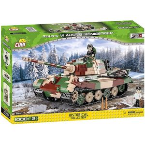 Cobi Small Army Panzer Koningstiger Tank  - Constructiespeelgoed - Modelbouw - Bouwpakket