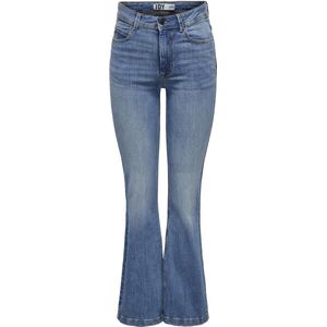 JDY JDYFLORA FLARED HIGH MB DNM NOOS Dames Jeans - Maat W31 X L32