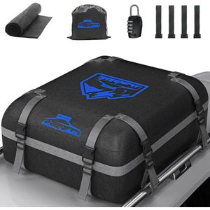 Goodivery ® - Dakkoffer - Roof Box Car 15Cubic Feet/425Litre - 36L x 28W x 20H cm - Zwart