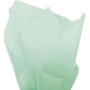 Zijdepapier Cool Mint - 50 x 76 cm - 18 gr - 100 vel Vloeipapier