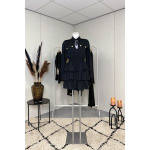 Keiki | A-line Dress, Zwart, Maat XS