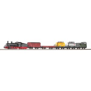Piko 57123 H0 Startset stoomloc G7 met goederentrein