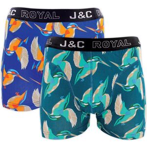 katoenen heren boxershort j&c - 2 pack - maat XL