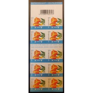 Bpost - 10 postzegels Europa Tarief 1 - Oranje tulpen
