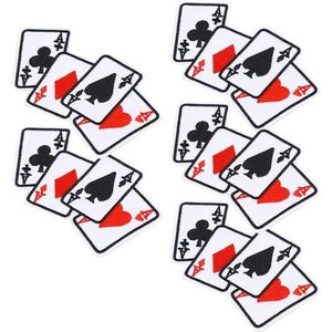 Speelkaarten Stoffen Stickers - Aas Kleding Patch - DIY T-shirt Stickers