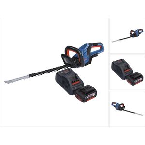 Bosch GHE 18V-60 Professionele accu heggenschaar 18 V 60 cm borstelloos + 1x oplaadbare accu 5.0 Ah + lader