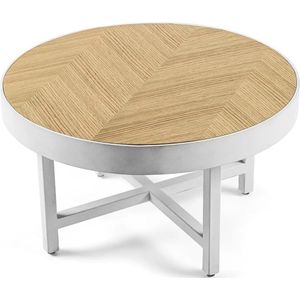 Hoppa! Salontafel rond 74 cm, Lennox, eiken