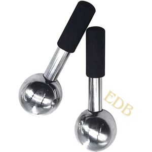 Stainless Steel Ice Globes Facial, ice face roller, Ice massage roller, cooling face roller, cold massage face roller, gezichstroller, koude massage gezichtsroller