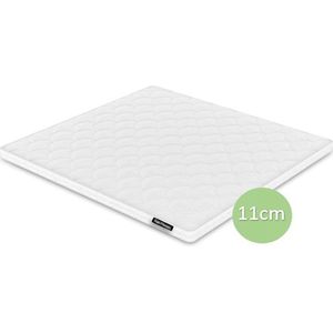 Rayon 11 Topdek Topper Topmatras Nasa/Traagschuim Tencel Bamboe,140x200-Dikte 11 cm