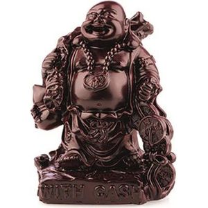 Boeddha Rood With Cash (15 cm)