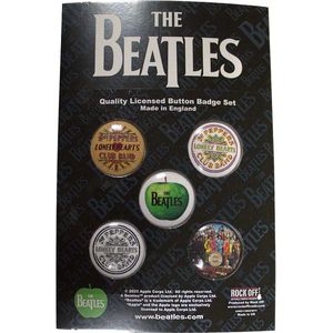The Beatles - Sgt. Pepper - Button - 5-pack
