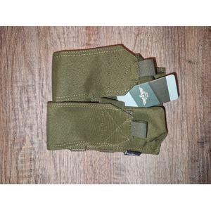 Invader Gear 5.56 2x Double Mag Pouch (OD) - Airsoft