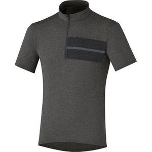 Shimano Transit Pavement Jersey Heren, raven Maat S