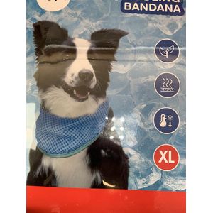 GF Pet Dog Cooling Bandana - Verkoeling voor Honden - Maat L/XL - Blauw