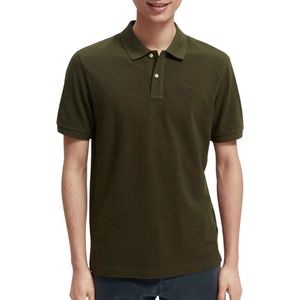 Scotch & Soda Essentials Pique Polo Heren - Maat XXL