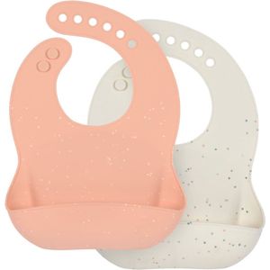 Lässig Slab Silicone Apricot/Nature 2-Pack