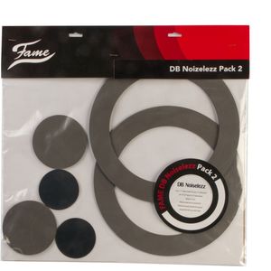 Fame DB Noiselezz Pack Two - Accessoire voor drumvellen