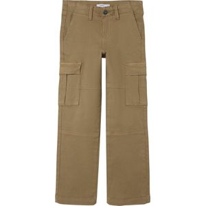 Name it broek jongens - beige - NKMryan ST - maat 134