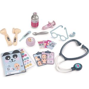 Dokterset Speelgoed Baby Care accessoires babypop vanaf 3 jaar - 19 stuks Dokterset Speelgoed