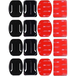 16 stuks zelfklevende helm houders en pads voor Action Camera Hero sessie/4/3/3 +/2 DV - Front helm mount