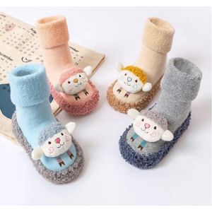 Ilja Amsterdam - Huissokken Baby - Warme Sokken - Winter Sokken - Fluffy Sokken - Anti Slip - 100% Polyacryl - 19 - 24