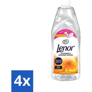 Lenor - Strijkwater - Summer Breeze - Textielverfrisser - 1000 ml - Voordeelverpakking - 4 stuks