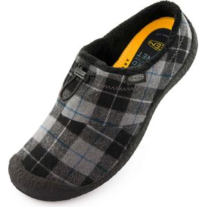 Keen Wmns Howser Iii Slide Black Plaid/Black, 38