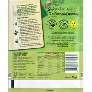 Knorr Fix, instant kruidenmix voor kleurrijke groentepasta - doos 24 x 38 g